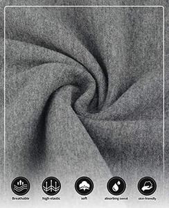 Short en molleton de couleur unie à séchage rapide de conception professionnelle Short de survêtement décontracté de taille XS avec tissu éponge doux pour une utilisation en salle de sport - Product Image 5