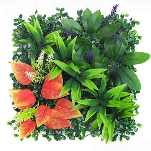 สวนยูคาลิปตัสสีเขียวหญ้าเทียมผนังสนามหญ้ามิลานสีเขียวสนามหญ้าพลาสติกต้นไม้เทียมที่ไม่ซ้ำกันตกแต่งผนังพื้นหลัง - Product Image 1