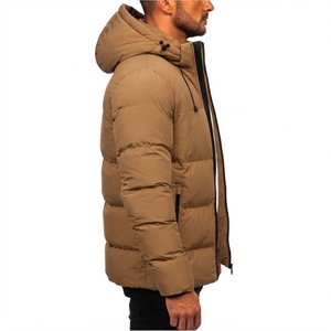 Veste matelassée à capuche pour homme, chaude pour l'hiver, légère et isolante, pour l'extérieur, décontractée, fabricant sur mesure - Product Image 2