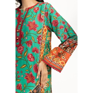 ชุดสูทพิมพ์ลายคัตตาร์ 3 ชิ้นสำหรับผู้หญิง รุ่น IUSTKSD-1186 - Product Image 2