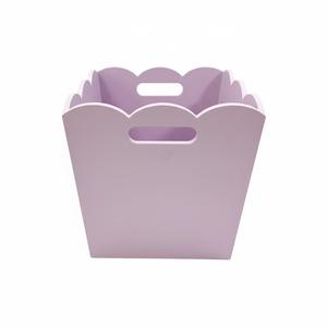 Boîtes de rangement en laque élégante de haute qualité à bord festonné en jaune, flexibles, portables, durables, modernes, pour le bureau et la décoration de la maison - Product Image 5