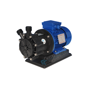 Pompe a turbina magnetiche PVDF modello HTT 3000 PVDF con motore 0,37kw GR 71 2P per pompa dell'acqua magnetica elettrica di pompaggio acido - Product Image 2
