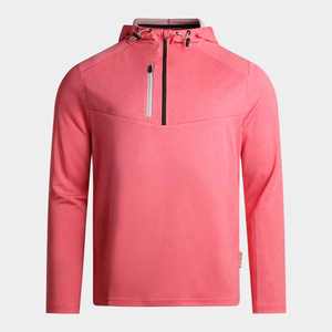 Vente en gros de coupe régulière sweat-shirt de golf décontracté avec fermeture éclair à manches longues fabricant de sweats à capuche décontractés à la mode pour hommes - Product Image 1