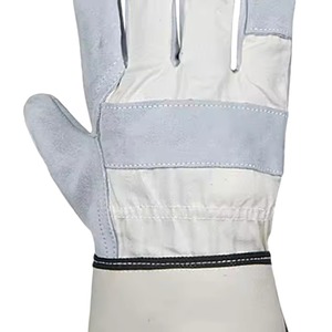 Guantes DE TRABAJO Canadian Rigger de sublimación de invierno de Palma de cuero resistente para hombres con puño de seguridad a precio al por mayor - Product Image 5