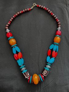 Collar de mujer Vintage más vendido última moda resina Ángel diseño modelo joyería para venta al por mayor - Product Image 3