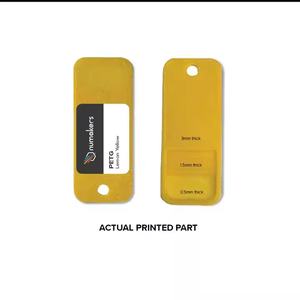 Numakers 1kg PETG-HS Citron Jaune 1.75mm Filament d'impression 3D Tiges en plastique de qualité supérieure pour des impressions lumineuses et durables - Product Image 2