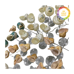 Verre à cocktail décoratif de luxe écologique en forme de coquille, tige en acrylique transparent, capacité de 101200 ml pour les cadeaux des restaurants côtiers - Product Image 3