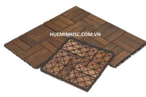 กระเบื้องปูพื้นคุณภาพสูง-12แผ่นทนทานเป็นมิตรกับสิ่งแวดล้อมติดตั้งง่ายกระเบื้องปูพื้นไม้เนื้อแข็งสำหรับระเบียงสวนสระว่ายน้ำ - Product Image 2