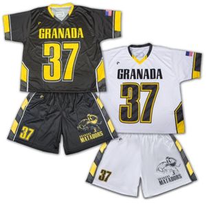 Vêtements de sport de crosse réversibles de haute qualité, respirants durables, uniformes d'été à manches courtes de grande taille Techniques imprimées - Product Image 1