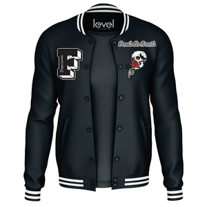 Chaquetas bordadas de alta calidad de fabricante OEM para hombre, uniforme de béisbol personalizado, chaquetas universitarias informales de lana Polar Letterman - Product Image 1