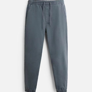 2025 mode hommes s coupe décontractée Cargo pantalon avec poches Logo personnalisé décontracté couleur unie travail pantalon pour hommes respirant - Product Image 1
