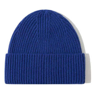 Gorro de Lana Merino Acanalado con Logotipo Personalizado, Estilo Jacquard, Superventas, de Lujo, Cálido, Colores Sólidos, Tejido de Punto, para Invierno - Product Image 6