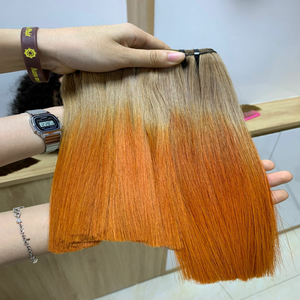 ช่อผมแบบกระจุกสองชั้นสำหรับต่อผม100% ผมธรรมชาติที่ไม่ผ่านกระบวนการ - Product Image 6