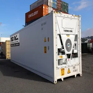 冷藏集装箱20英尺和40英尺二手/新冷藏集装箱/新的和旧的冷藏/冷藏