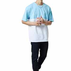 เสื้อยืดสไตล์สตรีทไซส์ใหญ่พิเศษสำหรับผู้ชายเสื้อยืดลำลองผ้าสวมใส่สบาย - Product Image 4