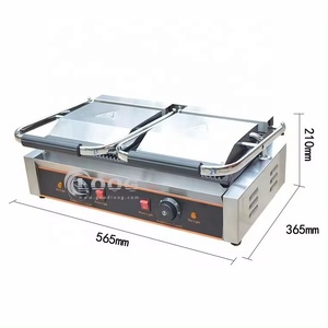 <span class=keywords><strong>Presse</strong></span> à <span class=keywords><strong>panini</strong></span> professionnelle pour restaurant, 220V, <span class=keywords><strong>presse</strong></span> à sandwich <span class=keywords><strong>panini</strong></span>, grill électrique à contact, en vente - Product Image 4