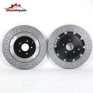 Discos de Freno de Cerámica de Carbono Flotantes para Automóviles, Reemplazo de Rotores de Hierro para Nissan GTR R35 2010-<span class=keywords><strong>2023</strong></span> R32 R33 350Z 370Z Y62 Y61 - Product Image 6