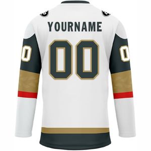 Hombres de calidad profesional Custom Fashion Pro Ice Hockey Jersey Custom Sublimated Hockey Jerseys - Product Image 3