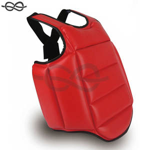 เสื้อกั๊กป้องกันหน้าอกชุดฝึกสำหรับคาราเต้ยูโดคิกบ็อกซิ่งอุปกรณ์ป้องกันสำหรับเล่นกีฬา - Product Image 2