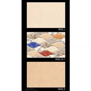 Couleur jaune décoratif Foshan chine dernière nouvelle conception maison numérique 12x18 rectifié brillant 30x45 carreaux de mur en céramique 300x450mm - Product Image 1