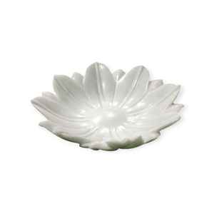 Cuenco multiusos de mármol blanco con diseño de moda Floral, soporte votivo elegante, frutero decorativo, piedra Natural hecha a mano, detalles para el hogar - Product Image 6