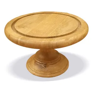 Hot Selling Trendy Wooden Cake Stand For Serving Cupcakes And Decoration Tool Wholesale Price Trendy Cake Stands