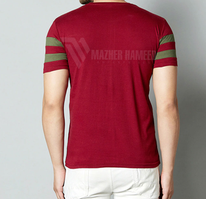 เสื้อยืดผู้ชายสไตล์สตรีทเสื้อยืดผ้าฝ้ายแขนสั้นสำหรับเครื่องแต่งกายแฟชั่นกำหนดโลโก้เองได้ - Product Image 3