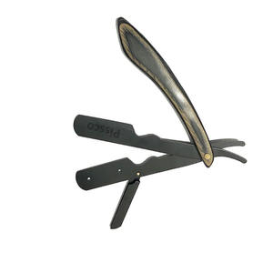 Navaja de Afeitar de un Solo Filo, Hoja Recta de Acero Inoxidable con Mango de Madera, Navaja de Afeitar Recta para Barbería - Product Image 6