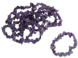 Bracelet puce améthyste naturelle puce bracelet cristal pierre puce bracelet pierre précieuse femmes coloré cristal naturel grossiste - Product Image 4