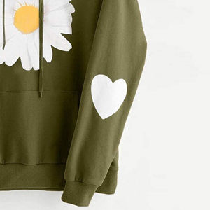 Sudadera con capucha de mujer de alta calidad de fabricante profesional al por mayor diseño elegante personalizado con logotipo frontal para invierno - Product Image 3