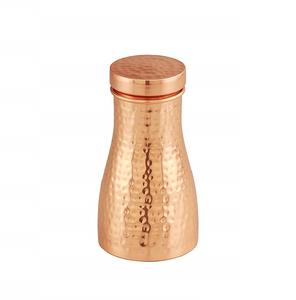 Top Selling Copper Hammered Water Bottle Healthy Handmade Fancy Export Quality <b>Drinkware</b> <b>Plastic</b> <b>Drinkware</b> - Product Image 3