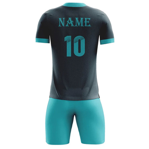 Uniformes de fútbol profesionales personalizables para adultos Ropa deportiva de color sólido de nuevo estilo con logotipo de Club e impresión de nombre - Product Image 5