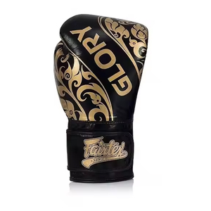 Gants de boxe professionnels pour jumeaux Gants de boxe personnalisés à prix réduit Gants de boxe personnalisés en cuir véritable - Product Image 3
