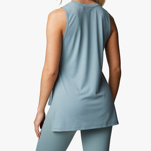 Wholesale Plus Size Women's Casual Knitted Tank Tops Quick Dry Active Wear <b>Singlet</b> Price Breathable Sustainable for <b>Running</b> - Product Image 4