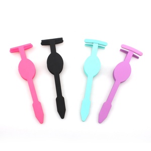 Aplicador de pestañas profesional, de acero inoxidable, Etiqueta Privada, pinzas, tira personalizada - Product Image 1