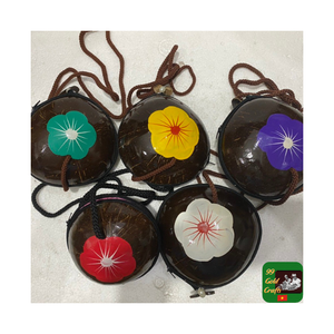 Elegant Eco Coconut Shell <b>Handbag</b> for Women Handmade Natural Design Lightweight and Stylish for Sustainable Daily Use - Product Image 5