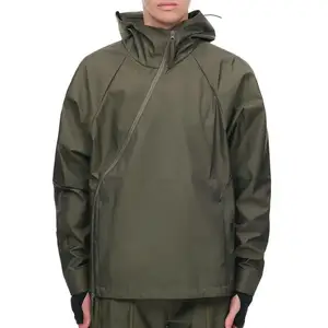 URARE Men Outdoor Anti Uv Refl Jacket resistente all'acqua Quick Dry Thin Skin Windbreaker giacche a prova di sole con cappuccio riflettente Casual