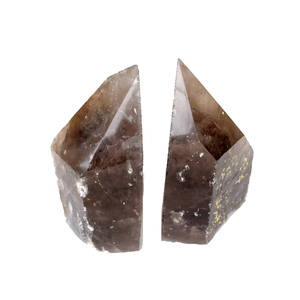 Matériaux de pierres précieuses de haute qualité, serre-livres en quartz fumé, pierres naturelles brutes, minéraux, cristaux pour la décoration, vente en gros - Product Image 4