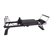 Mesin Pilates Reformer Lipat Terbaru, Ringkas, Berbahan Aluminium Alloy, untuk Latihan Kekuatan Inti di Rumah