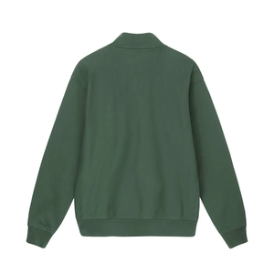 Sudadera con Capucha Personalizada para Hombre, Estilo Rue Porter, Media Cremallera, Cuello Alto Simulado, Felpa, con Cremallera 14, para Correr en Invierno - Product Image 3