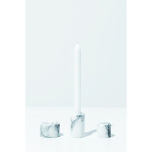 Bougeoir en marbre vert de qualité supérieure dernier design bougeoir décoratif de salon de table lot de 2 bougeoirs - Product Image 6