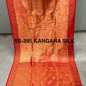 Sari traditionnel en viscose pour femme Hemlata – Coupe classique, toutes saisons, idéal pour les fêtes, infroissable et anti-humidité - Product Image 1