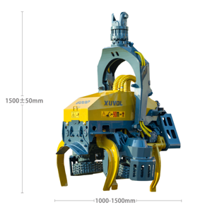 XUVOL olivier secoueur récolte machine coupe ébranchage mesure segmentation arbre coupe machine arbre récolteuse - Product Image 2