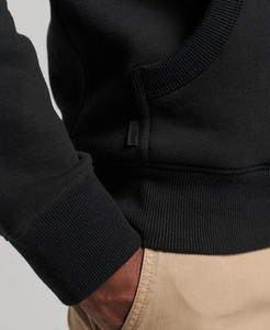 Sweats à capuche pour hommes surdimensionnés et lourds avec logo brodé personnalisé, respirants et écologiques - Product Image 4