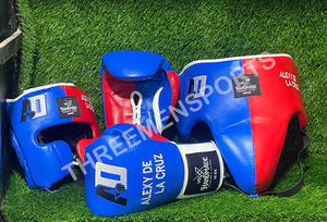 Guantes Profesionales de Piel para MMA y Kick Boxing con Cierre de Cordones y Agarre Elástico - Guantes de Entrenamiento Personalizados - Product Image 2