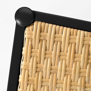 Chaise de restaurant à dossier haut en bois massif avec siège en rotin pour salle à manger et hôtel Prix d'utilisation - Product Image 5