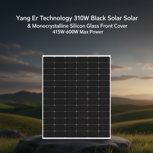 แผงโซลาร์เซลล์ Yang Er Technology 310W สีดำ - โพลีคริสตัลไลน์และโมโนคริสตัลไลน์  ฝาครอบกระจกซิลิคอน  กำลังไฟสูงสุด 415W-600W - Product Image 3