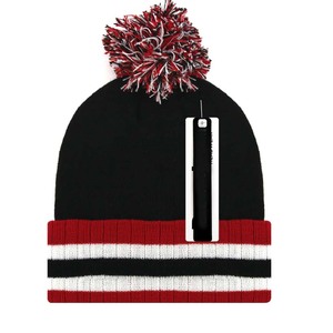 Gorro personalizado para mujeres y niñas, gorros de punto cálidos con pompón de piel sintética, gorro suave de invierno - Product Image 2