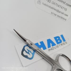 Vente en gros Nouveau Ciseaux à cuticules professionnels en acier inoxydable Lame incurvée Manucure Nail Art Outil de beauté Produit métallique tranchant - Product Image 3