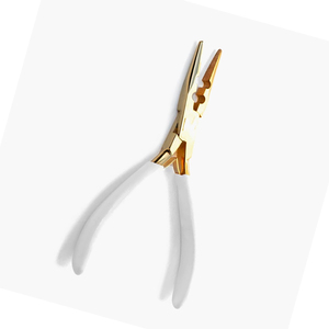 Kit d'outils d'extension de cheveux noués à la main perles tirant boucle et crochet outil trame Kit d'outils d'extension Kit de pinces d'extension de cheveux - Product Image 2